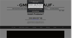 Desktop Screenshot of gmbh-probleme.com